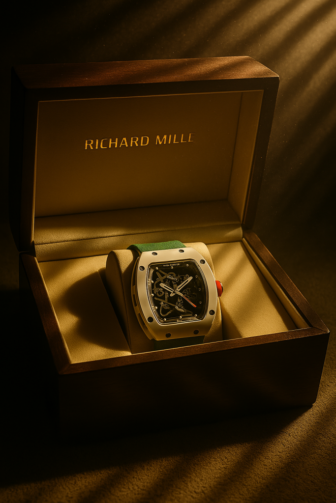 RM (White/Green Master) – High Quality Timepiece