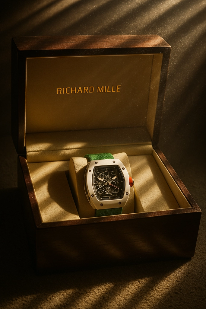 RM (White/Green Master) – High Quality Timepiece